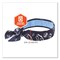 Ergodyne Chill-Its 6700CT Cooling Bandana PVA Tie Headband, One Size Fits Most, Navy Western 12564 - alternate 4